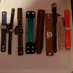 Paparazzi Bold Bracelet Collection - Blue, Brown, Red